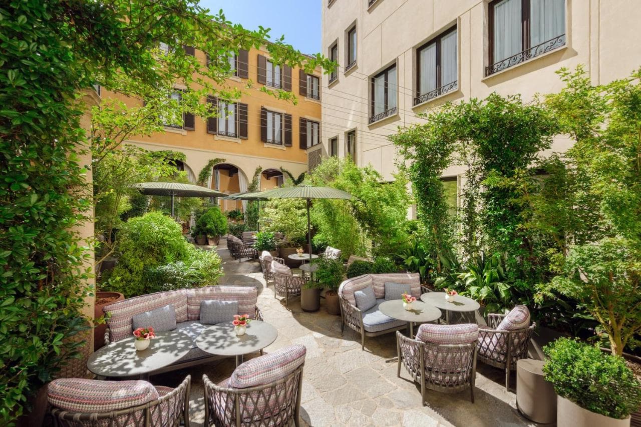 Mandarin Oriental, Milan view 2
