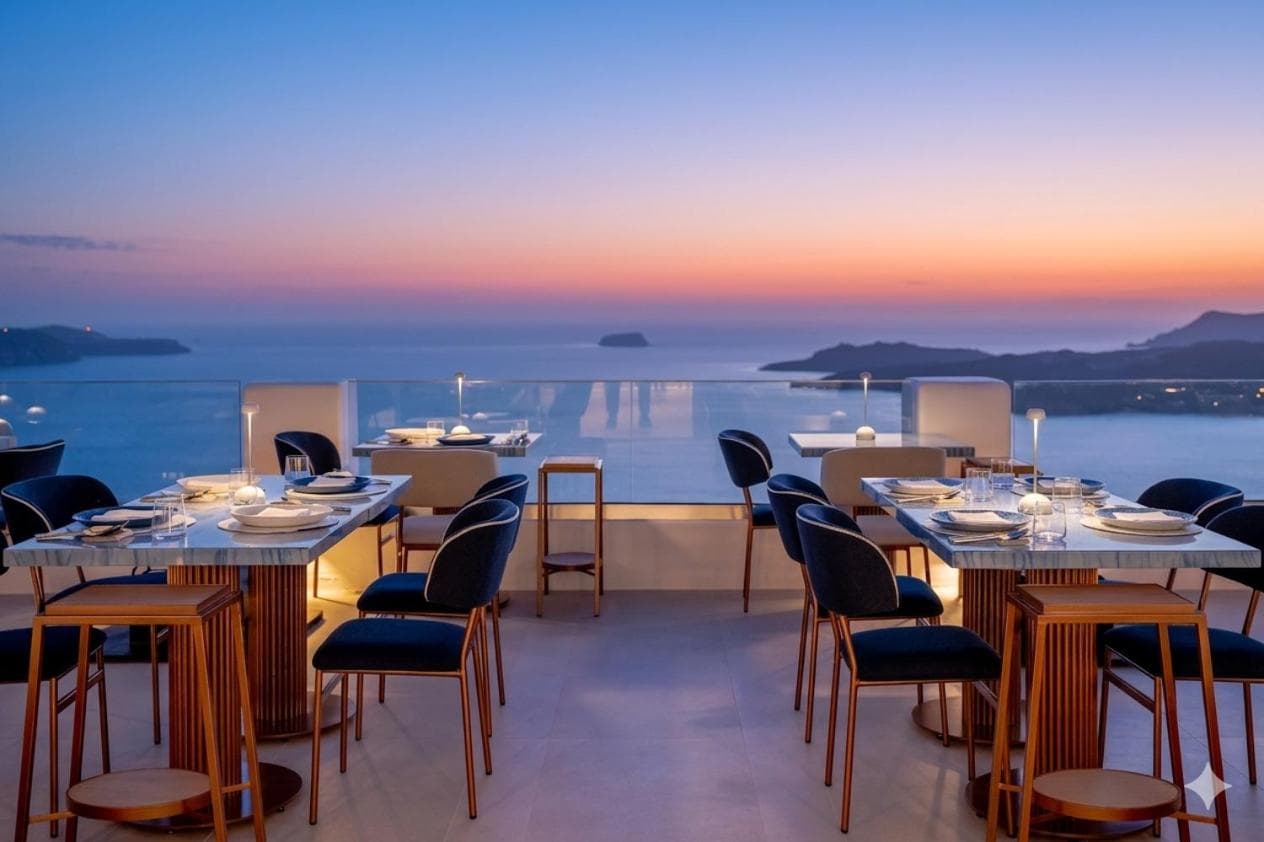 Apeiron Blue Santorini by Apeiron Hotels view 2
