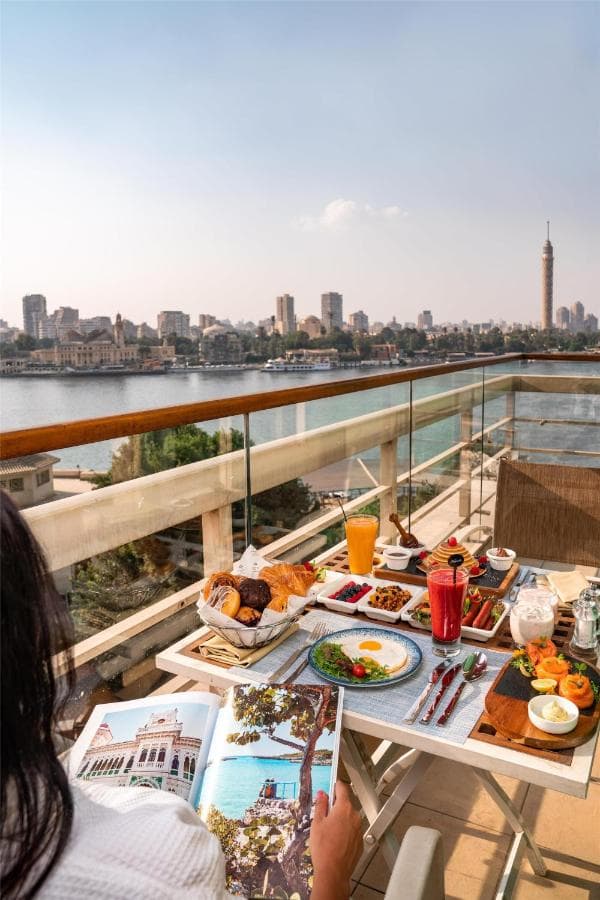 Kempinski Nile Hotel, Kairo view 7