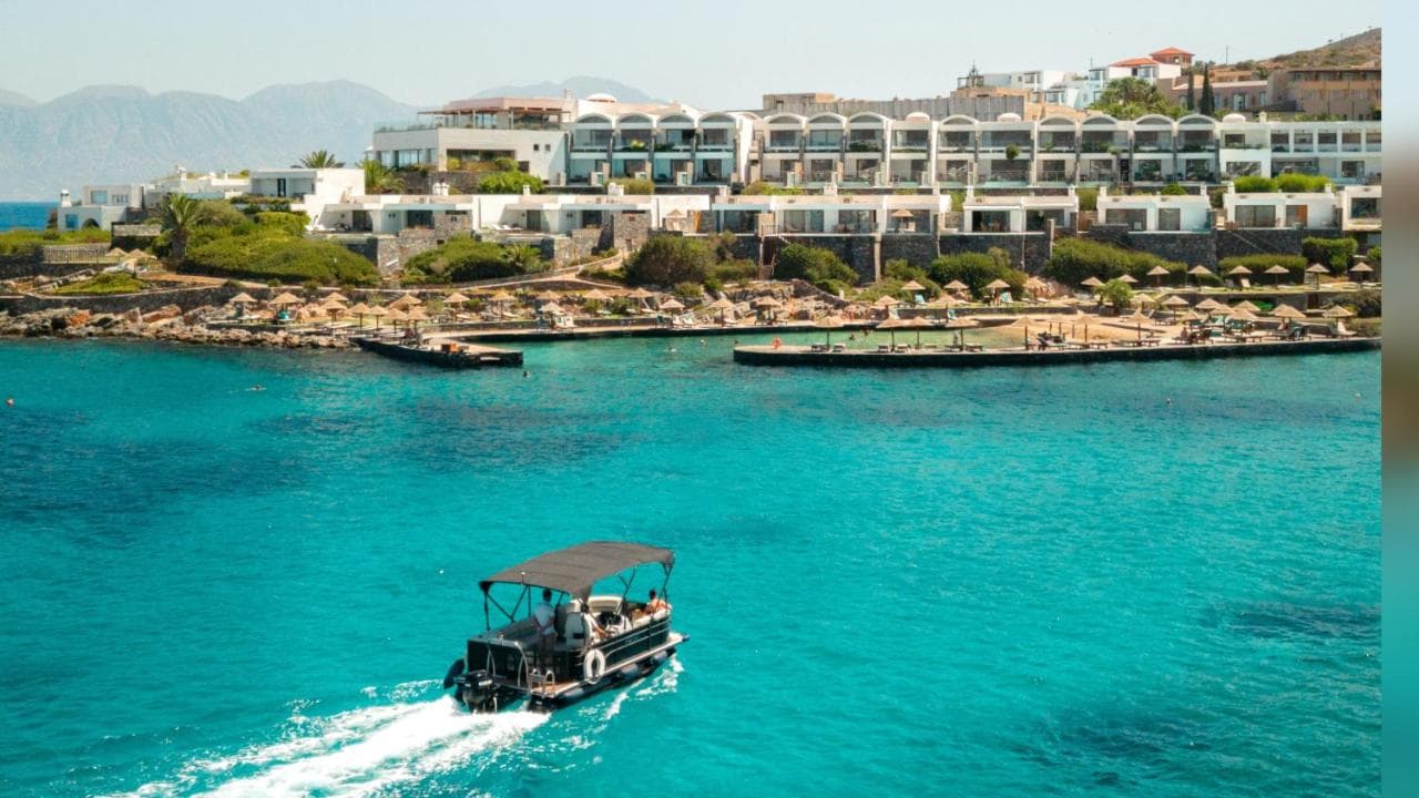 Elounda Peninsula Luxury Resort, Six Senses Spa view 2